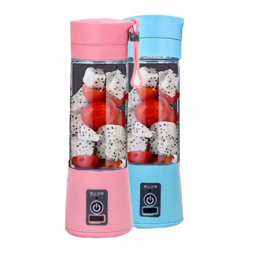 Mini Portable Blender USB Rechargeable Mixer Juicer 380mL Bottle for Smoothies - Shakes - Fruit Mixer - Toytexx Mini Portable Blender USB Rechargeable Mixer Juicer 380mL Bottle for Smoothies - Shakes - Fruit Mixer - Toytexx